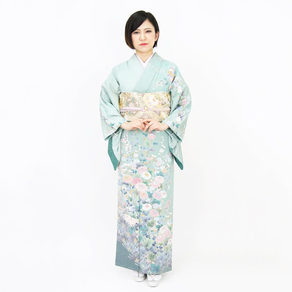 おしどりの休息・緑